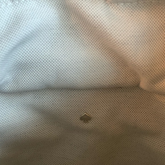 Kate Spade Pippa Flamingo by the Pool Bucket Bag Raffia Trim Pink Crossbody - Picture 9 of 11